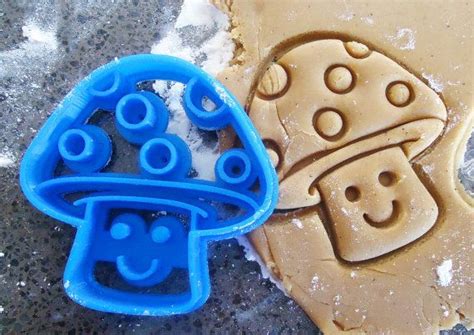 3D impreso Toadstool Cookie Cutter | Cortadores de galletas, Hacer ...