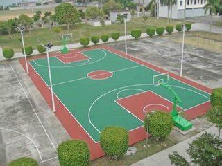 Pu Acrylic Sport Court Surfacing Basketball Court Coating Paint at Best ...