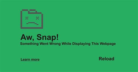 Cara Mudah Atasi "AW SNAP!" Something Went Wrong While Displaying This Webpage - HeroGameIndo