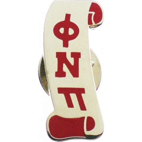 Cultural Exchange - Kappa Alpha Psi Phi Nu Pi Scroll Nupe Lapel Pin ...