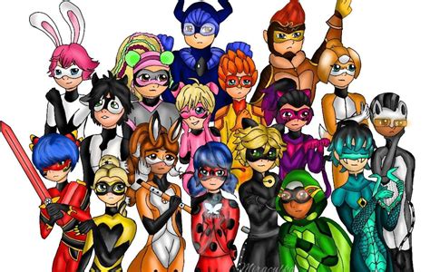 All superheroes | Miraculous Amino