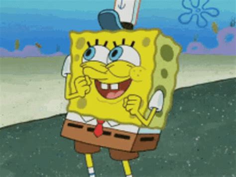 Happy Spongebob GIF – Happy Spongebob Giggle – Ищите GIF-файлы и ...