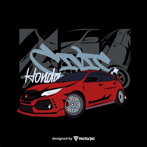 Honda Civic Logo Vector