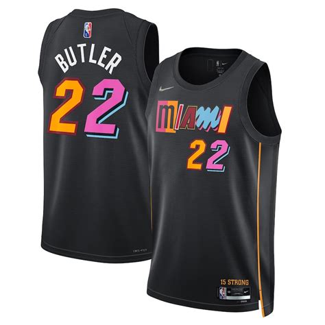 Miami Heat Nike City Edition Swingman Jersey - Jimmy Butler - Mens