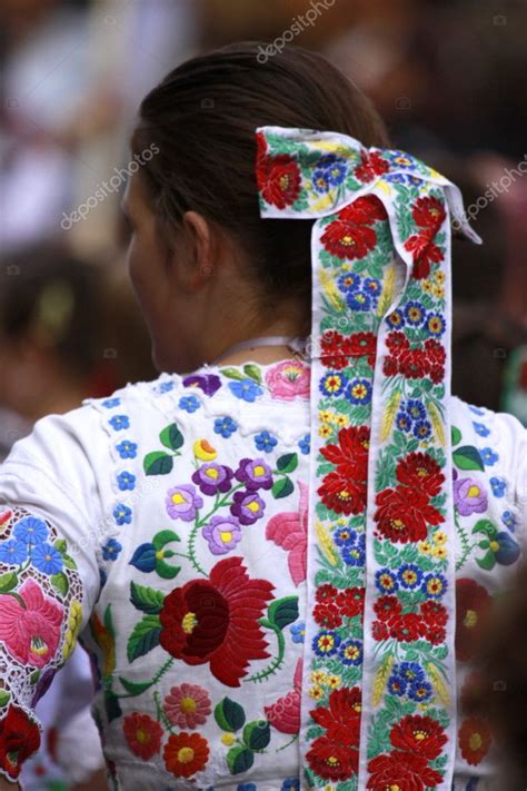 Traditional Hungarian folk dress — Stock Photo © kingafoto #3821244