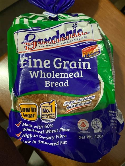 #2 Gardenia Fine Grain Wholemeal Bread - OLIO