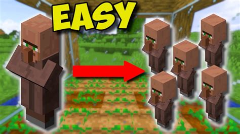 (1.17+) EASIEST Way To BREED VILLAGERS In Minecraft!!! - Simple Villager Breeder - YouTube