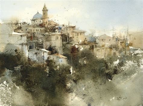 Chien Chung-Wei Watercolor City, Watercolor Artists, Artist Painting, Watercolor Illustration ...