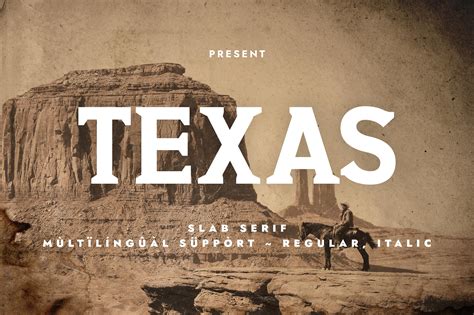 Texas Font by Minimalistartstudio · Creative Fabrica