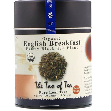 The Tao of Tea, Organic English Breakfast Tea, Loose Leaf Tea, 3.5 Oz ...