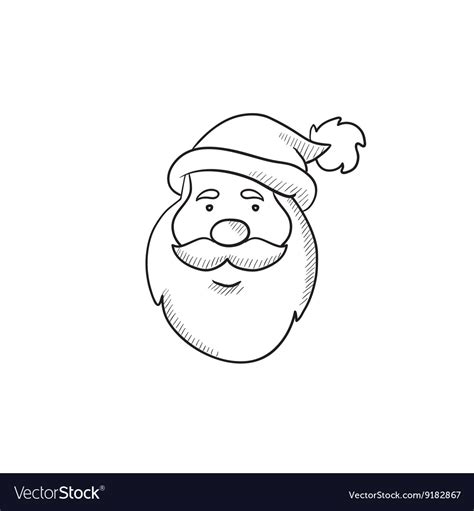 Fajarv: Santa Claus Pencil Images