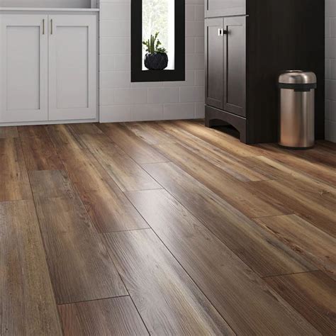 SMARTCORE By COREtec Floors Blue Ridge Pine 12-mil x 6-in W x 48-in L Waterproof Interlocking ...