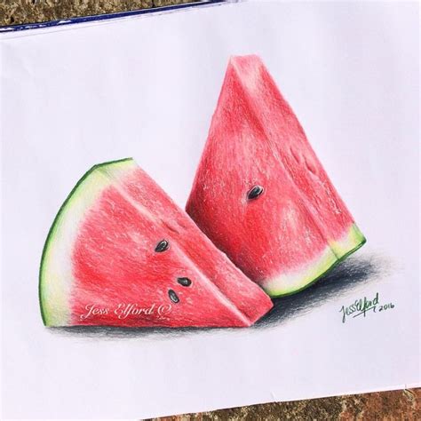 Realistic Drawings Of Fruit - Emanuele Dascanio's Hyper Realistic Fruit Drawings | FREEYORK ...