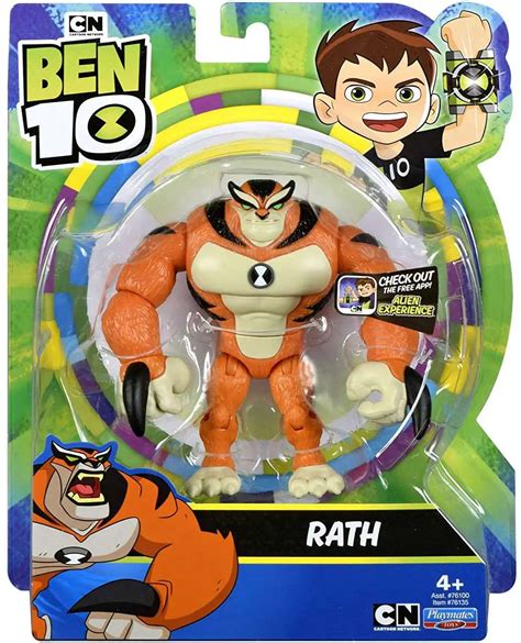 Ben 10 Basic Rath 5 Action Figure Playmates - ToyWiz