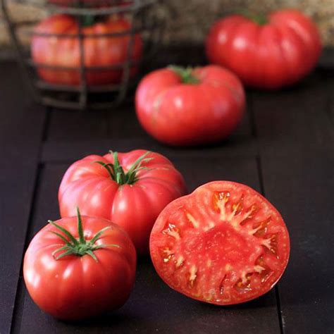 Organic Brandywine Pink Tomato Seeds ~25 Seeds - Organic, Non-GMO ...