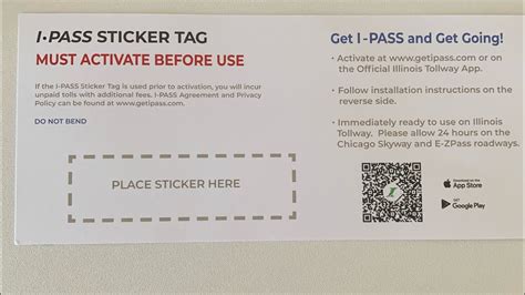 #IL#Sticker#Tag#IPass#EZPass#No#Transponder - YouTube