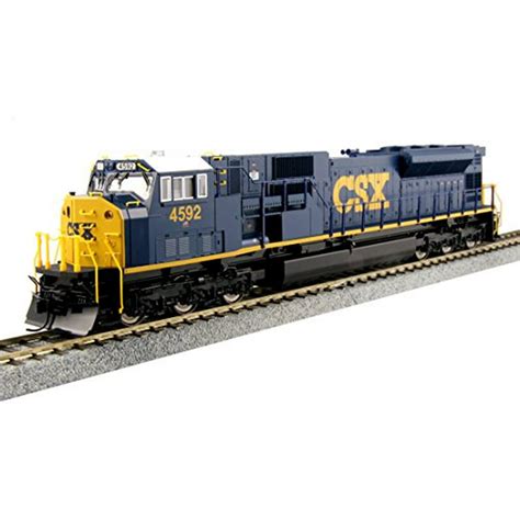 Kato USA Model Train Products #4592 HO EMD SD80MAC CSX"Dark Future" Locomotive - Walmart.com ...