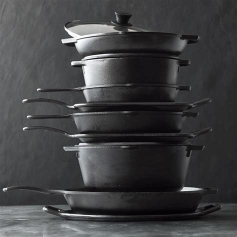 Lodge Cast-Iron Round Frying Pan | Williams Sonoma