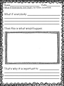 What If Everybody Did That? Writing Activities by Engaging Education Materials