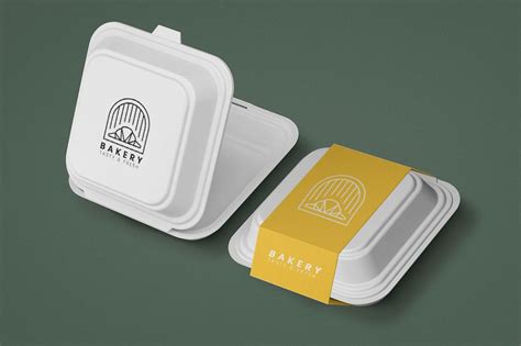 Takeout container mockup, food packaging | Premium Mockup Generator ...