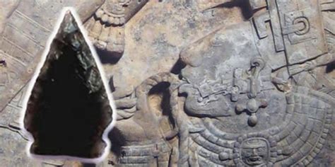 Human Blood Found on Ancient Maya Arrowheads, Bloodletting Rituals to ...