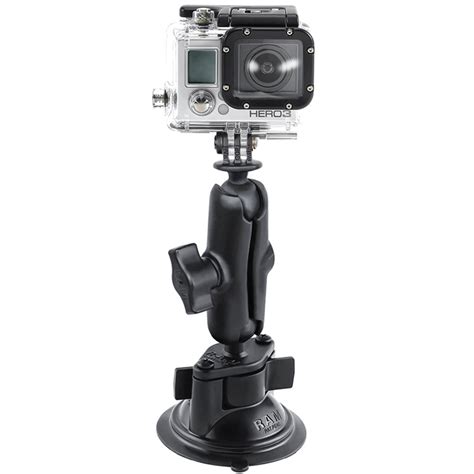 RAM MOUNTS Twist Lock Suction Cup Mount RAM-B-166-GOP1 B&H Photo