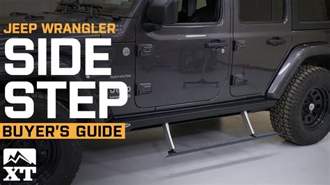 Hooke Road Wrangler JL Steel Running Boards Side Steps Compatible With ...