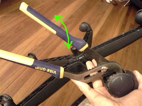 furniture - How to remove the wheels from casters on a chair, to remove ...