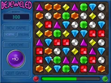 Let's Play PopCap Games Collection Series - 06 - Bejeweled Deluxe - YouTube