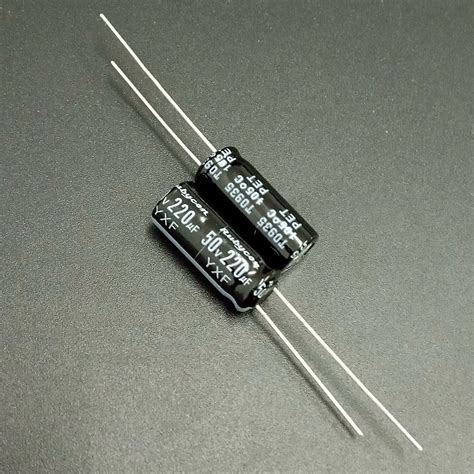 200pcs 220uF 50V Rubycon YXF Series 8x20mm Low Impedance Long Life ...