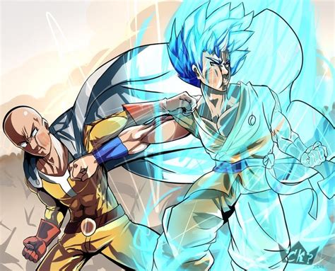 Goku Vs Saitama by Chrono-King on DeviantArt