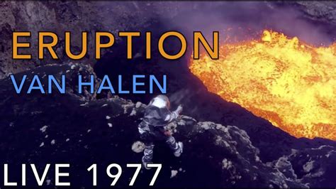 Eruption 1977 LIVE Van Halen - YouTube