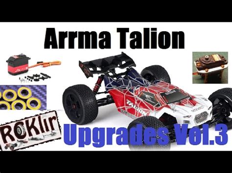 Arrma talion/Kraton Servo parts Upgrades (vol3) - YouTube