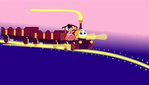 Vanellope guided Lady in the Sunrise of Dawn - Thomas the Tank Engine Photo (37482695) - Fanpop ...