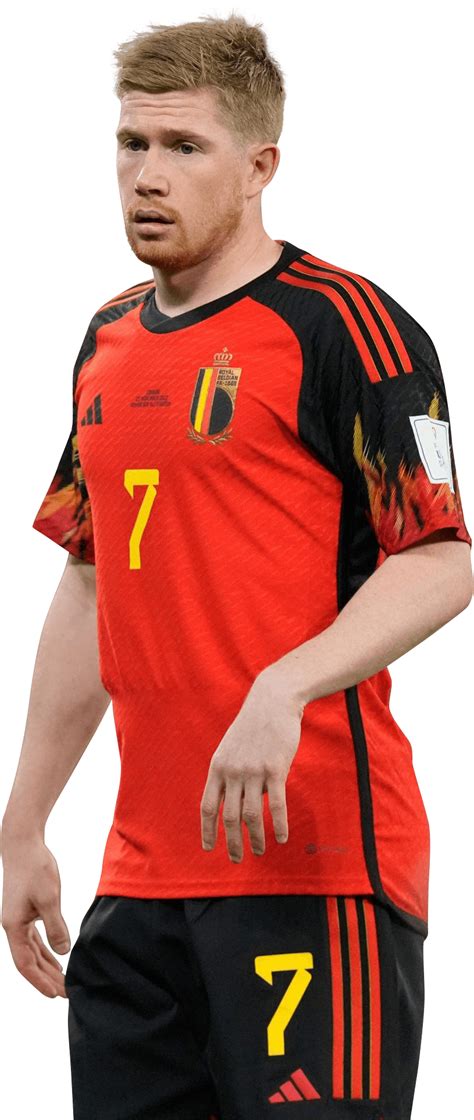 Kevin De Bruyne Belgium football render - FootyRenders