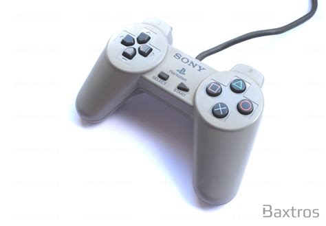 PS1 Official Controller Grey | PS1 Controller - Baxtros