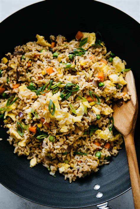 The Easiest Egg Fried Rice (20 Minutes) | Healthy Nibbles by Lisa Lin