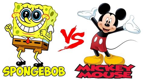 Mickey Mouse vs SpongeBob SquarePants MUGEN - YouTube