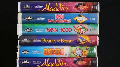 Valuable Disney VHS tapes...Attention all 90s kids! Were you able to ...