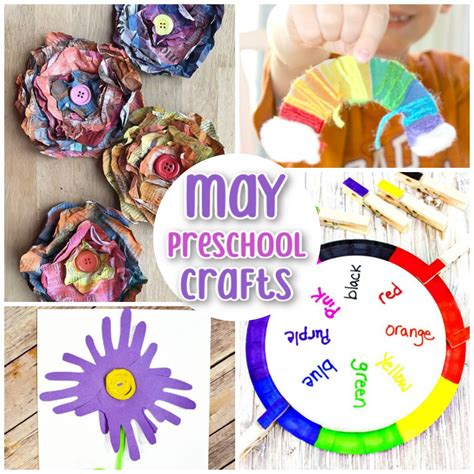 37+ May Preschool Crafts - Spring Art and Craft Activities - Natural ...