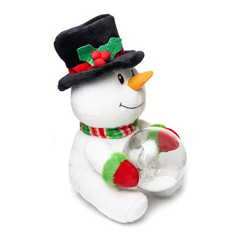 The Animated Snow Globe Snowman - Hammacher Schlemmer