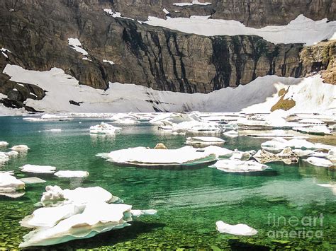 Iceberg Lake Trail Photograph by Benny Marty | Pixels