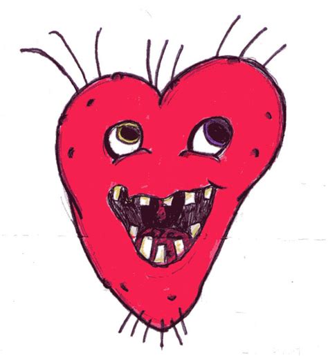 my ugly heart by FraggleRamone on DeviantArt