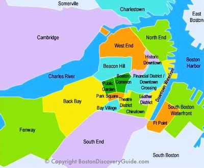 Best Boston Map for Visitors | Boston Discovery Guide