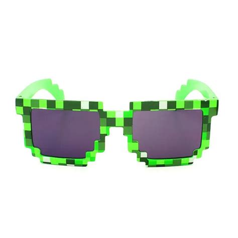 Aliexpress.com : Buy For Minecraft Sun Glasses Women Men Sunglasses Creeper Glasses Novelty ...