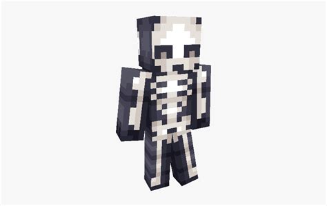 Minecraft Halloween Skeleton Skin, HD Png Download , Transparent Png ...