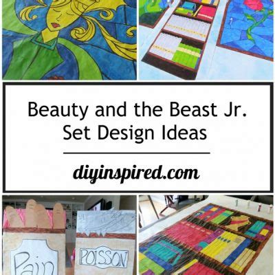 Beauty and the Beast Jr. Set Design Ideas - DIY Inspired - DIY Inspired