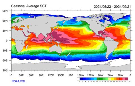 Map Room: SST: NOAA Physical Sciences Laboratory