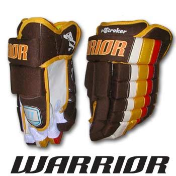 Warrior Stroker Hockey Gloves- Senior