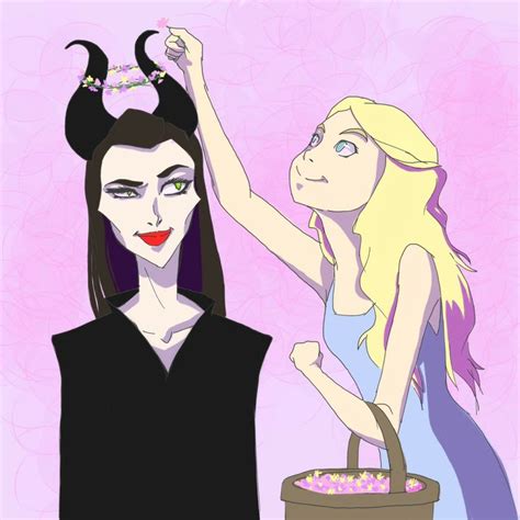 Aurora and Maleficent | Maleficent, Disney friends, Aurora sleeping beauty